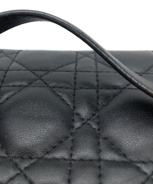 Christian Dior（クリスチャン ディオール）Christian Dior (クリスチャン ディオール) トラベル スモール バニティバッグ ブラックの古着・服飾アイテム