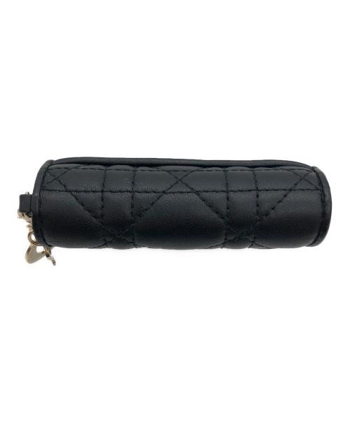 Christian Dior（クリスチャン ディオール）Christian Dior (クリスチャン ディオール) レディ ディオール ロータスウォレット ブラックの古着・服飾アイテム