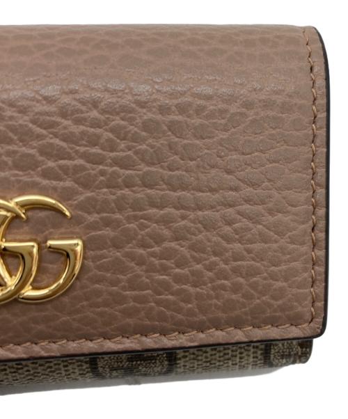 GUCCI（グッチ）GUCCI (グッチ) GGマーモントキーケース ピンクの古着・服飾アイテム