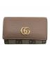 GUCCI（グッチ）の古着「GGマーモントキーケース」｜ピンク