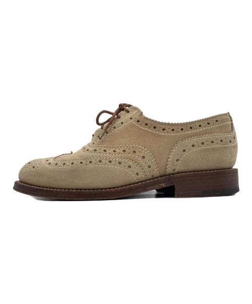 GRENSON（グレンソン）GRENSON (グレンソン) ウィングチップシューズ ベージュ サイズ:6/Gの古着・服飾アイテム