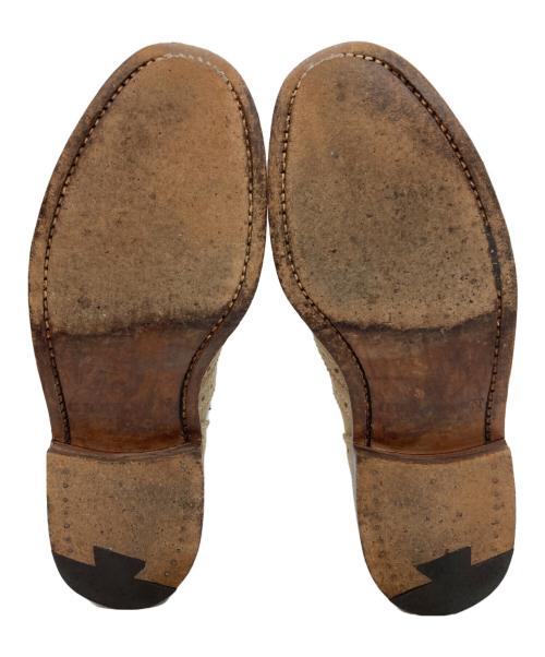 GRENSON（グレンソン）GRENSON (グレンソン) ウィングチップシューズ ベージュ サイズ:6/Gの古着・服飾アイテム