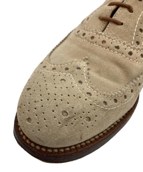 GRENSON（グレンソン）GRENSON (グレンソン) ウィングチップシューズ ベージュ サイズ:6/Gの古着・服飾アイテム