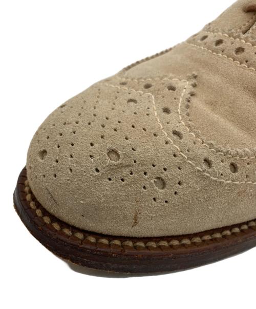 GRENSON（グレンソン）GRENSON (グレンソン) ウィングチップシューズ ベージュ サイズ:6/Gの古着・服飾アイテム