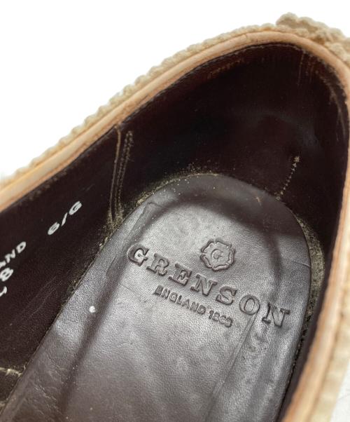 GRENSON（グレンソン）GRENSON (グレンソン) ウィングチップシューズ ベージュ サイズ:6/Gの古着・服飾アイテム