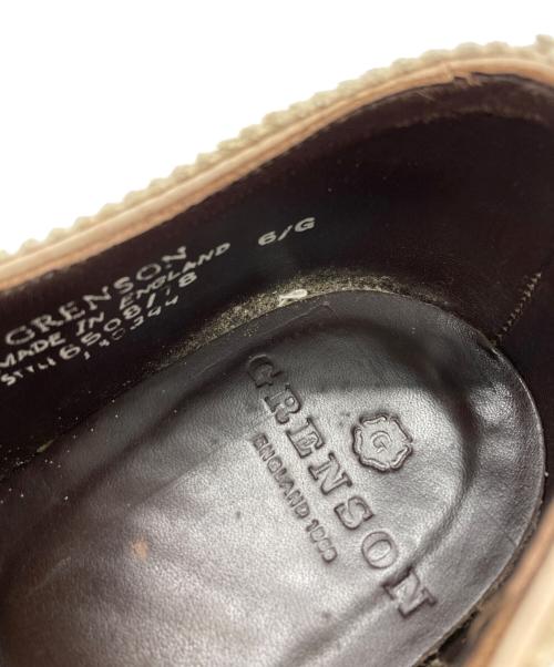 GRENSON（グレンソン）GRENSON (グレンソン) ウィングチップシューズ ベージュ サイズ:6/Gの古着・服飾アイテム