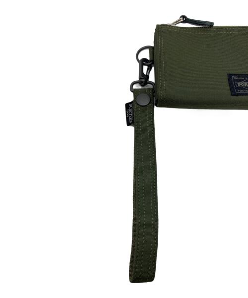PORTER（ポーター）PORTER (ポーター) FLYING ACE MULTI WALLET オリーブの古着・服飾アイテム