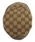 中古・古着 GUCCI (グッチ) バケットハット ブラウン サイズ:M　58cm：25000円