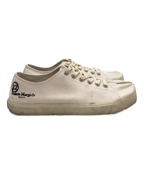 Maison Margiela（メゾンマルジェラ）Maison Margiela (メゾンマルジェラ) 足袋キャンバススニーカー ホワイト サイズ:42の古着・服飾アイテム