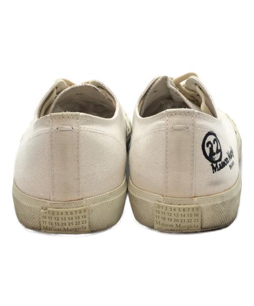 Maison Margiela（メゾンマルジェラ）Maison Margiela (メゾンマルジェラ) 足袋キャンバススニーカー ホワイト サイズ:42の古着・服飾アイテム
