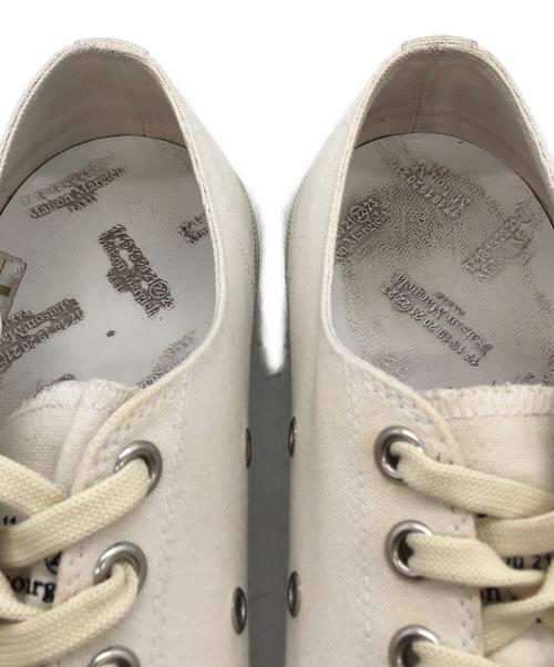 Maison Margiela（メゾンマルジェラ）Maison Margiela (メゾンマルジェラ) 足袋キャンバススニーカー ホワイト サイズ:42の古着・服飾アイテム