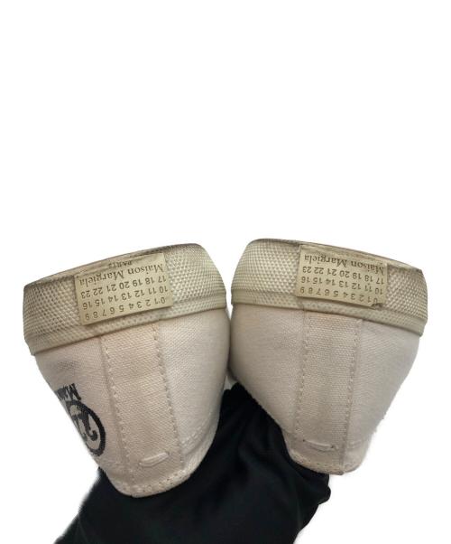 Maison Margiela（メゾンマルジェラ）Maison Margiela (メゾンマルジェラ) 足袋キャンバススニーカー ホワイト サイズ:42の古着・服飾アイテム