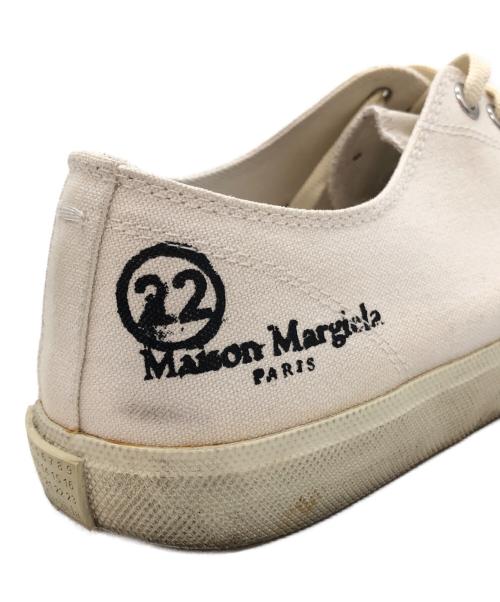 Maison Margiela（メゾンマルジェラ）Maison Margiela (メゾンマルジェラ) 足袋キャンバススニーカー ホワイト サイズ:42の古着・服飾アイテム