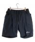 Stripes For Creative（ストライプ フォー クリエイティブ）の古着「21SS TAPERED EASY SHORTS NYLON」｜ブラック