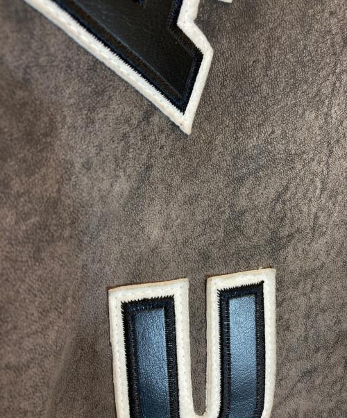 AVIREX（アヴィレックス）AVIREX (アヴィレックス) レザージャケット ブラウン サイズ:Lの古着・服飾アイテム