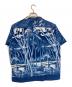 DUKE KAHANAMOKU (デュークカハナモク) INDIGO COTTON HAWAIIAN SHIRT ブルー サイズ:L：17000円