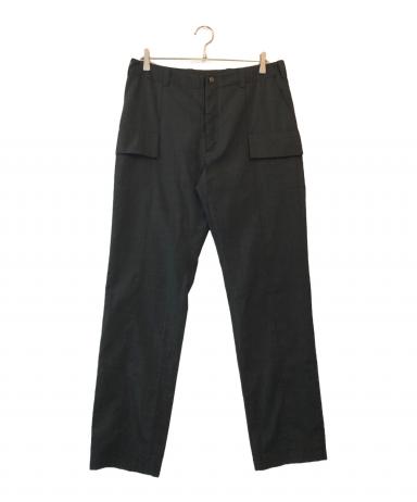 BARONIO バローニオ スラックス S 黒 【古着】【中古】【送料無料】 中古・古着通販】LEON BARA (レオン バラ) カーゴスラックス ブラック