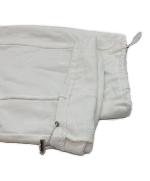 MAISON SPECIAL（メゾンスペシャル）MAISON SPECIAL (メゾンスペシャル) Flared Skirt Layered Sweatpants ホワイト サイズ:36 未使用品の古着・服飾アイテム