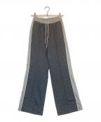 MAISON SPECIALメゾンスペシャル）の古着「Jacquard Jersey Pants」｜グレー