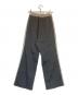 MAISON SPECIAL (メゾンスペシャル) Jacquard Jersey Pants グレー サイズ:36 未使用品：12000円