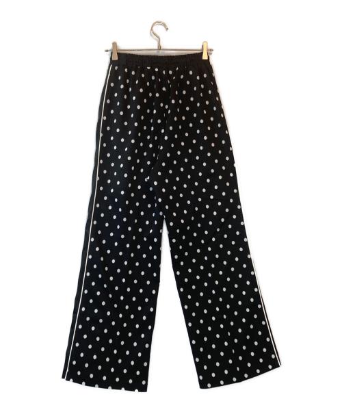 MAISON SPECIAL（メゾンスペシャル）MAISON SPECIAL (メゾンスペシャル) Jacquard Jersey Pants ブラック サイズ:38 未使用品の古着・服飾アイテム