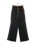 MAISON SPECIAL（メゾンスペシャル）の古着「Jacquard Jersey Pants」｜ブラック