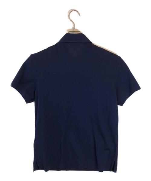 RALPH LAUREN Purple Label（ラルフ ローレン パープル レーベル）RALPH LAUREN Purple Label (ラルフ ローレン パープル レーベル) ワイドカラーポロシャツ ネイビー サイズ:SIZE Sの古着・服飾アイテム