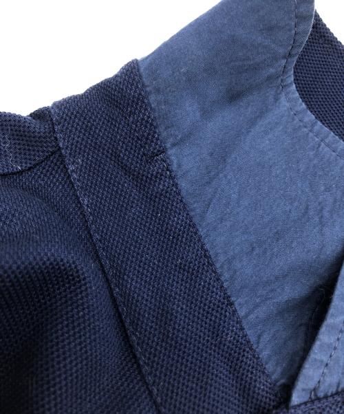 RALPH LAUREN Purple Label（ラルフ ローレン パープル レーベル）RALPH LAUREN Purple Label (ラルフ ローレン パープル レーベル) ワイドカラーポロシャツ ネイビー サイズ:SIZE Sの古着・服飾アイテム