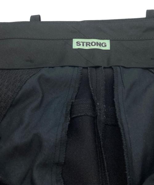 STRONG（ストロング）STRONG (ストロング) 003 TROUSERS ブラック サイズ:46の古着・服飾アイテム