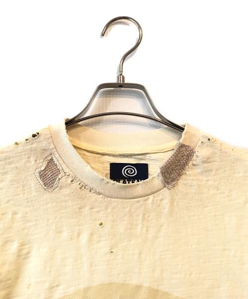 SOL（エスオーエル）SOL (エスオーエル) PLATEAU STUDIO (プラテウスタジオ) LOGO VINTAGE TEE アイボリー サイズ:1の古着・服飾アイテム