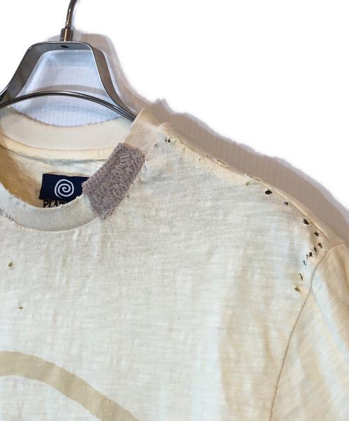 SOL（エスオーエル）SOL (エスオーエル) PLATEAU STUDIO (プラテウスタジオ) LOGO VINTAGE TEE アイボリー サイズ:1の古着・服飾アイテム