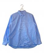 ）の古着「OUTLINEL/S SHIRTS」｜ブルー