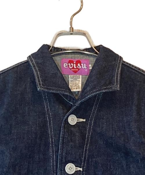 EVISU DONNA（エヴィスドンナ）EVISU DONNA (エヴィスドンナ) カバーオール インディゴ サイズ:１の古着・服飾アイテム