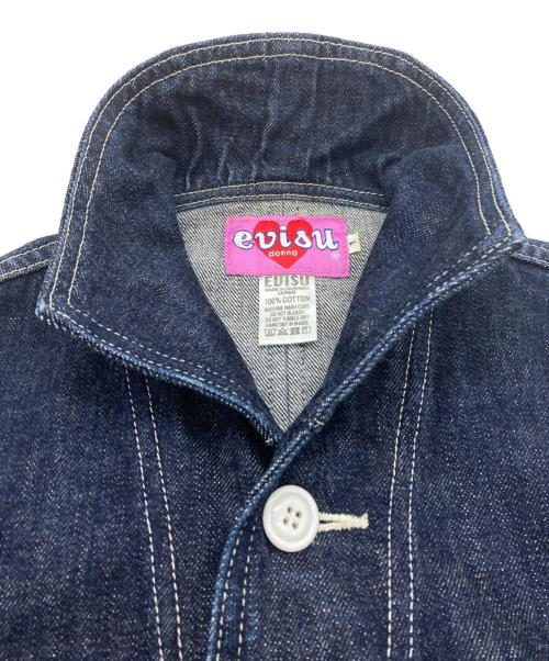 EVISU DONNA（エヴィスドンナ）EVISU DONNA (エヴィスドンナ) カバーオール インディゴ サイズ:１の古着・服飾アイテム
