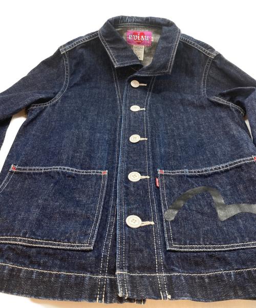 EVISU DONNA（エヴィスドンナ）EVISU DONNA (エヴィスドンナ) カバーオール インディゴ サイズ:１の古着・服飾アイテム