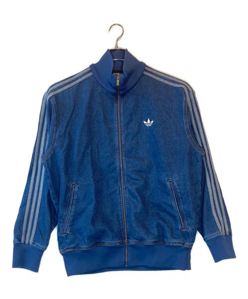 adidas（アディダス）adidas (アディダス) アディカラー デニム ファイヤーバード トラックトップ インディゴ サイズ:ASIA XLの古着・服飾アイテム