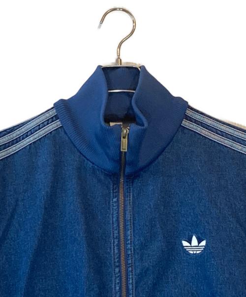 adidas（アディダス）adidas (アディダス) アディカラー デニム ファイヤーバード トラックトップ インディゴ サイズ:ASIA XLの古着・服飾アイテム