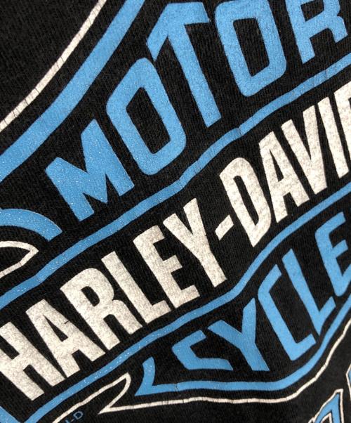 HARLEY-DAVIDSON（ハーレーダビッドソン）HARLEY-DAVIDSON (ハーレーダビッドソン) バー＆シールドV2エンジンウィング ブラック サイズ:SIZE Lの古着・服飾アイテム