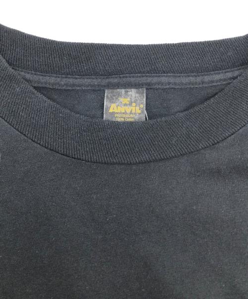 anvil（アンヴィル）anvil (アンヴィル) 企業ロゴ プリントカットソー ブラック サイズ:SIZE Lの古着・服飾アイテム