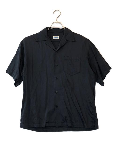 Schott（ショット）Schott (ショット) CR PLAIN SHIRT ブラック サイズ:Mの古着・服飾アイテム