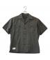 Schott（ショット）の古着「COTTON COVERT SHIRT」｜グレー