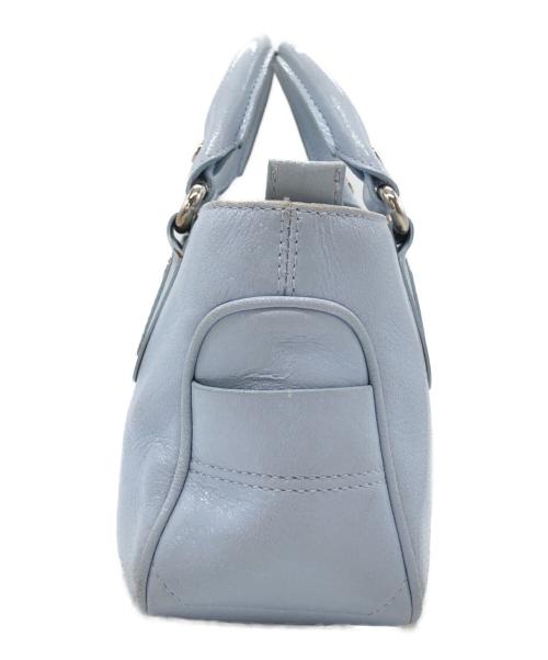 CELINE（セリーヌ）CELINE (セリーヌ) ミニブギーバッグ ブルーの古着・服飾アイテム