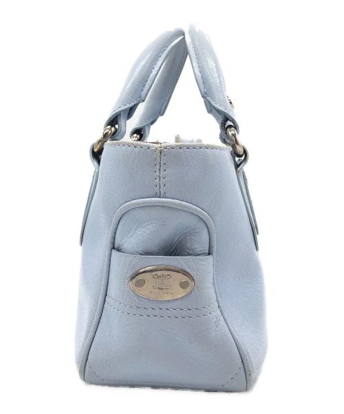CELINE（セリーヌ）CELINE (セリーヌ) ミニブギーバッグ ブルーの古着・服飾アイテム