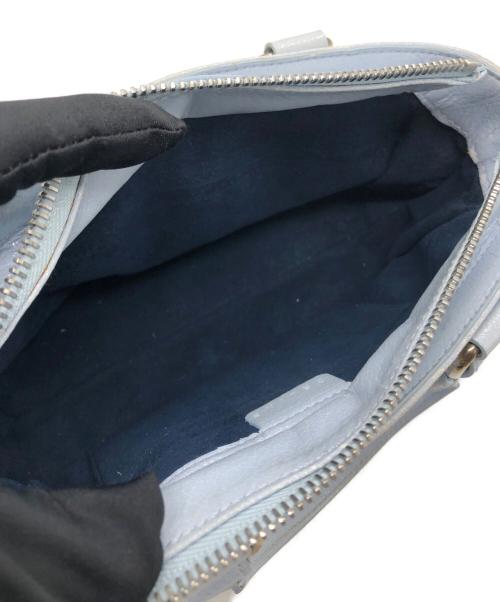 CELINE（セリーヌ）CELINE (セリーヌ) ミニブギーバッグ ブルーの古着・服飾アイテム