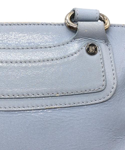 CELINE（セリーヌ）CELINE (セリーヌ) ミニブギーバッグ ブルーの古着・服飾アイテム