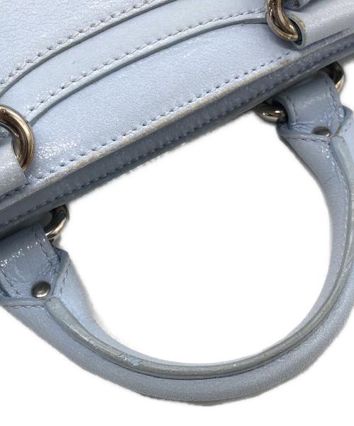 CELINE（セリーヌ）CELINE (セリーヌ) ミニブギーバッグ ブルーの古着・服飾アイテム