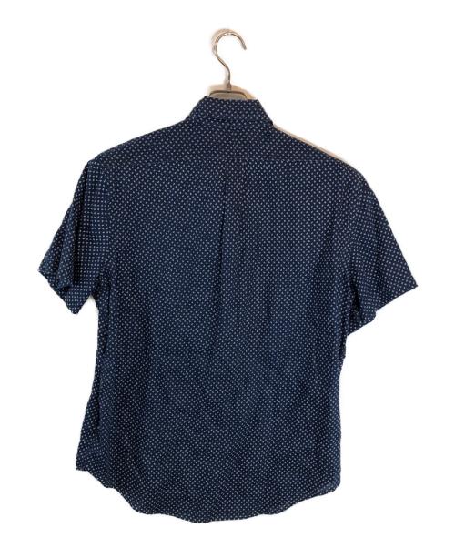 POLO RALPH LAUREN（ポロ・ラルフローレン）POLO RALPH LAUREN (ポロ・ラルフローレン) リネンペイズリーシャツ ブルー サイズ:SIZE Lの古着・服飾アイテム