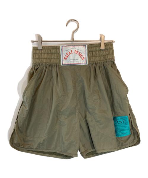 NATAL DESIGN（ネイタルデザイン）NATAL DESIGN (ネイタルデザイン) JELLY KELLY SHORTS オリーブ サイズ:Mの古着・服飾アイテム