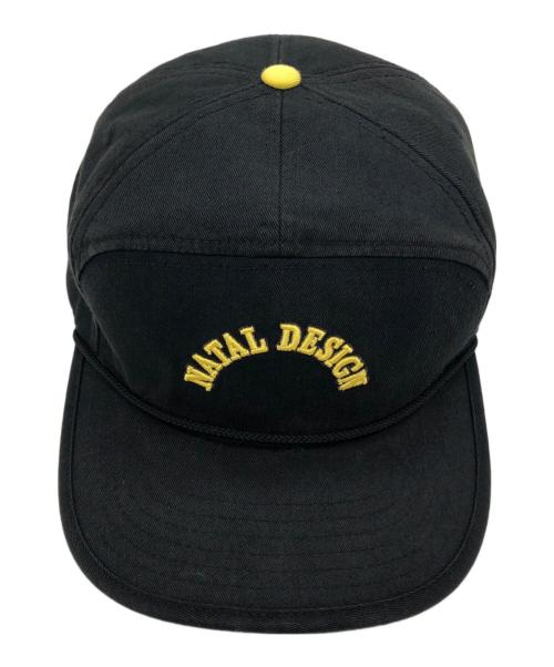 NATAL DESIGN（ネイタルデザイン）NATAL DESIGN (ネイタルデザイン) キャップ ブラック サイズ:Fの古着・服飾アイテム