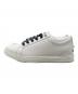 JIMMY CHOO (ジミーチュウ) CASH スタッズ レザー スニーカー ホワイト サイズ:SIZE 43：22000円